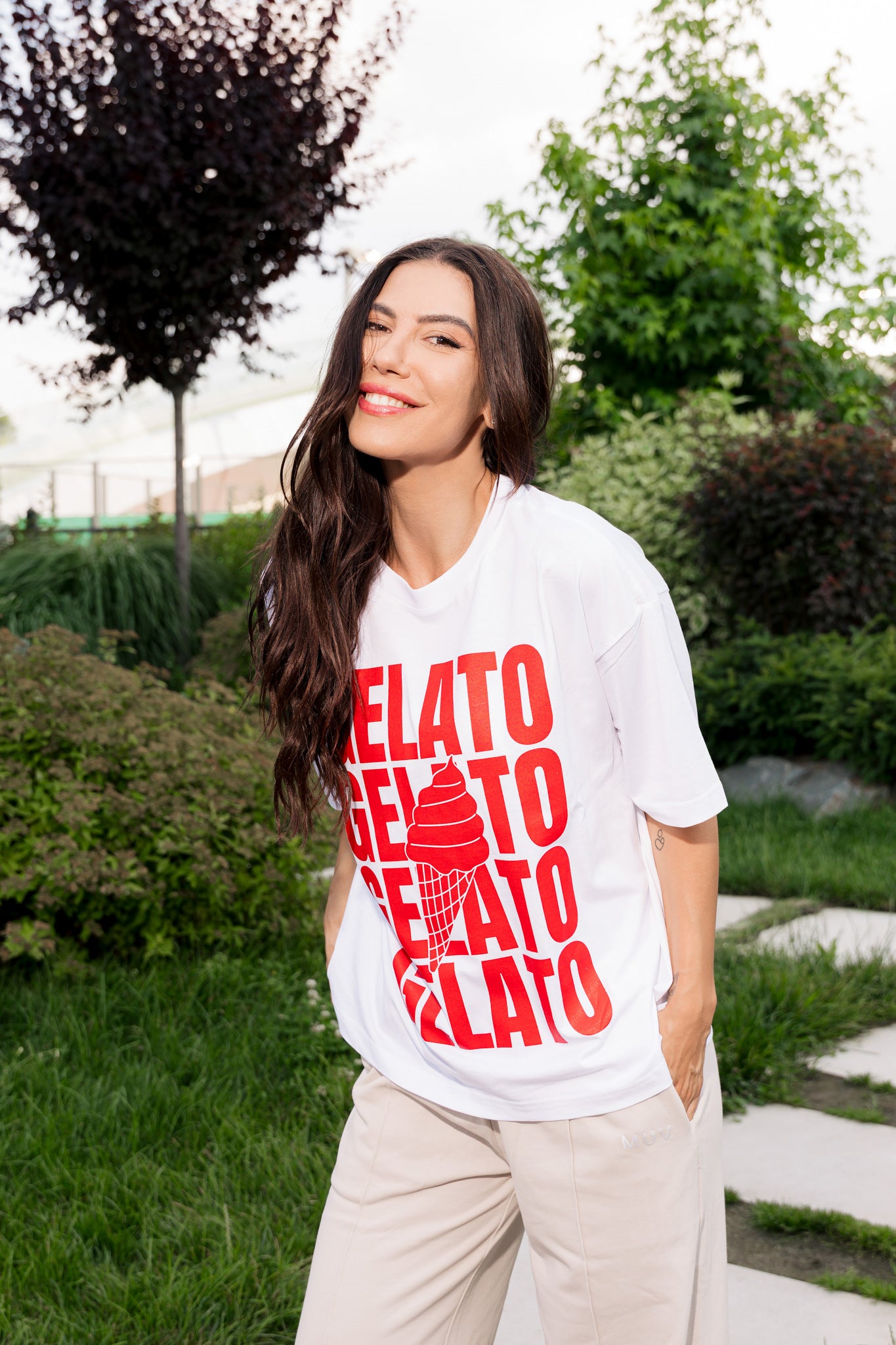 TRICOU DIN BUMBAC ORGANIC - GELATO