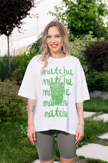 TRICOU DIN BUMBAC ORGANIC - MATCHA